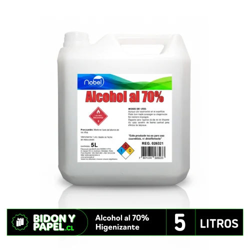 Alcohol al 70% - Higienizante