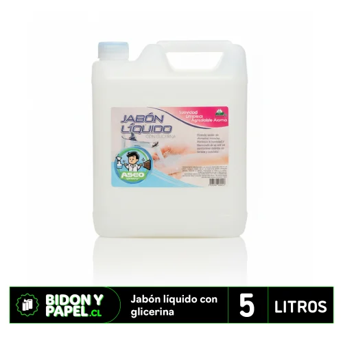 Jabon liquido en bidon