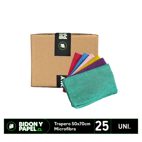 trapero microfibra 25uni