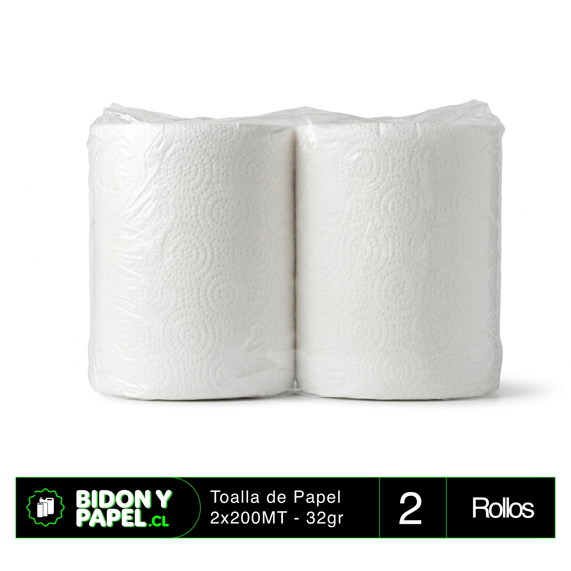 T. Papel Industrial 2x200mt - 32gr